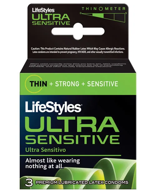 Female Sex Toys Paradise Marketing Lifestyles Ultra Sensitive Box Of 3