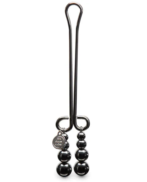 Fifty Shades Darker Just Sensation Beaded Clitoral Clamp Love Honey Vibrators Fifty Shades Darker Just Sensation Beaded Clitoral Clamp Love Honey Vibrators