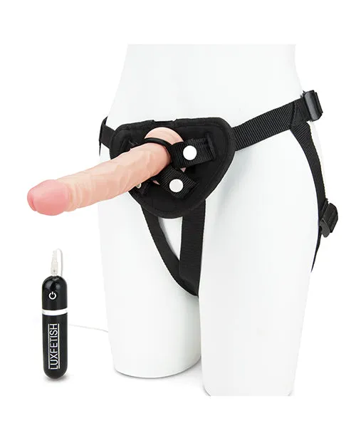 Lux Fetish Female Sex Toys Lux Fetish 65 Realistic Vibrating Dildo Wstrap On Harness Set Lux Fetish Female Sex Toys Lux Fetish 65 Realistic Vibrating Dildo Wstrap On Harness Set