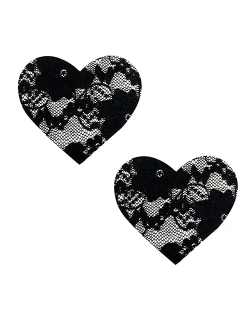 Neva Nude Lace Heart Pasties Os Neva Nude Female Sex Toys