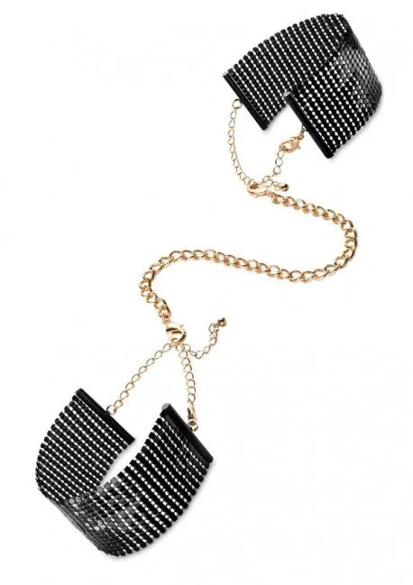 Vibrators Bijoux Indiscrets Desir Metallique Mesh Handcuffs Bijoux Indiscrets