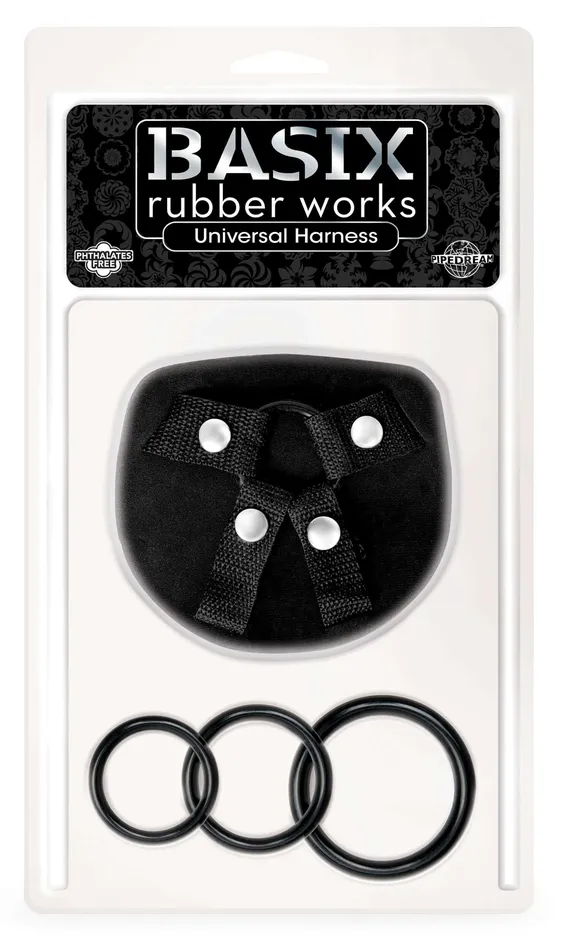 Basix Rubber Works Universal Harness Pipedream Products Dildos