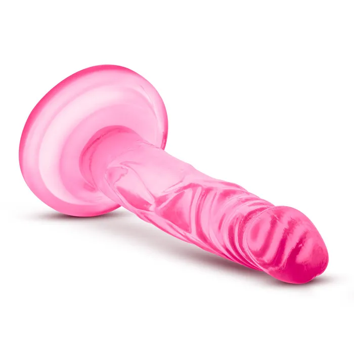 Blush Anal Naturally Yours By Blush Realistic Pink 575Inch Long Dildo With Suction Cup Base