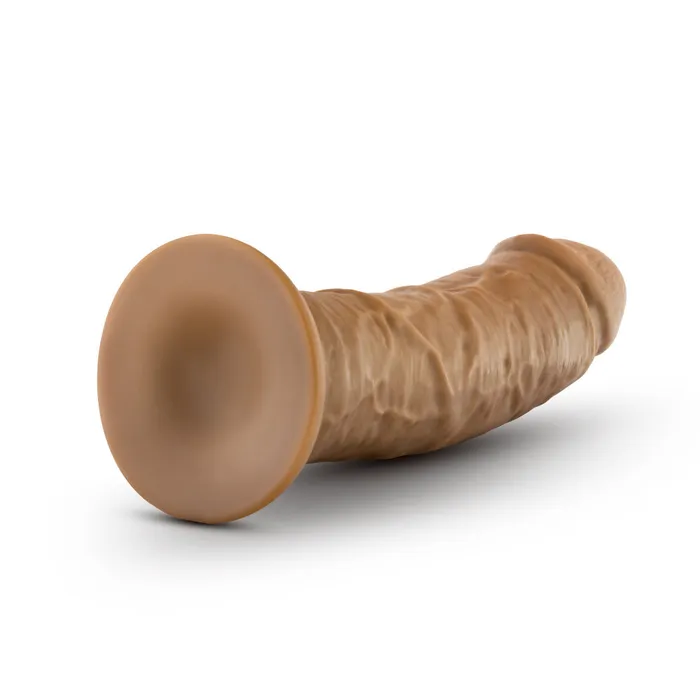 Blush Dr Skin By Blush Realistic Mocha 8Inch Long Dildo With Suction Cup Base Dildos