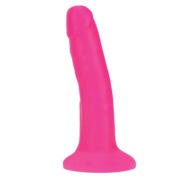 BLUSH Female Sex Toys Neo Elite Silicone Dual Density CockNeon Pink 6