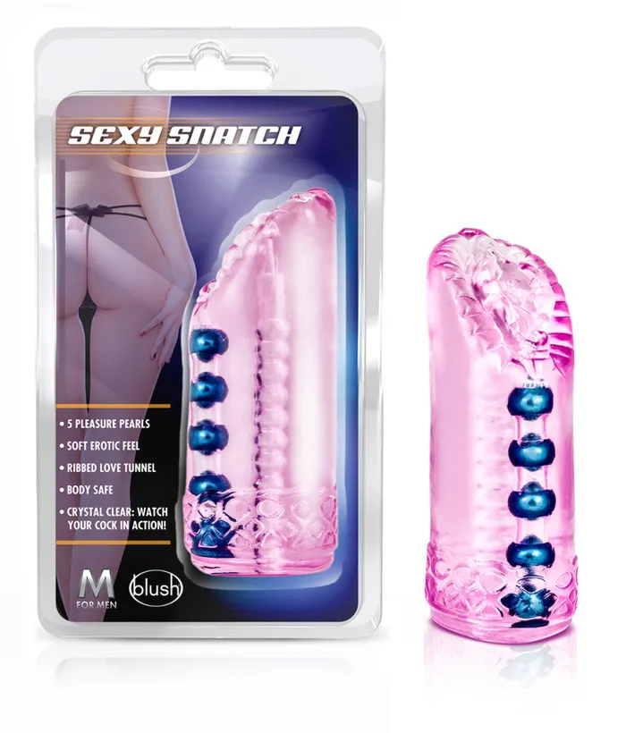 Blush Male Sex Toys M For Men By Blush Sexy Snatch Realistic Pink Masturbator Stroker Blush Male Sex Toys M For Men By Blush Sexy Snatch Realistic Pink Masturbator Stroker