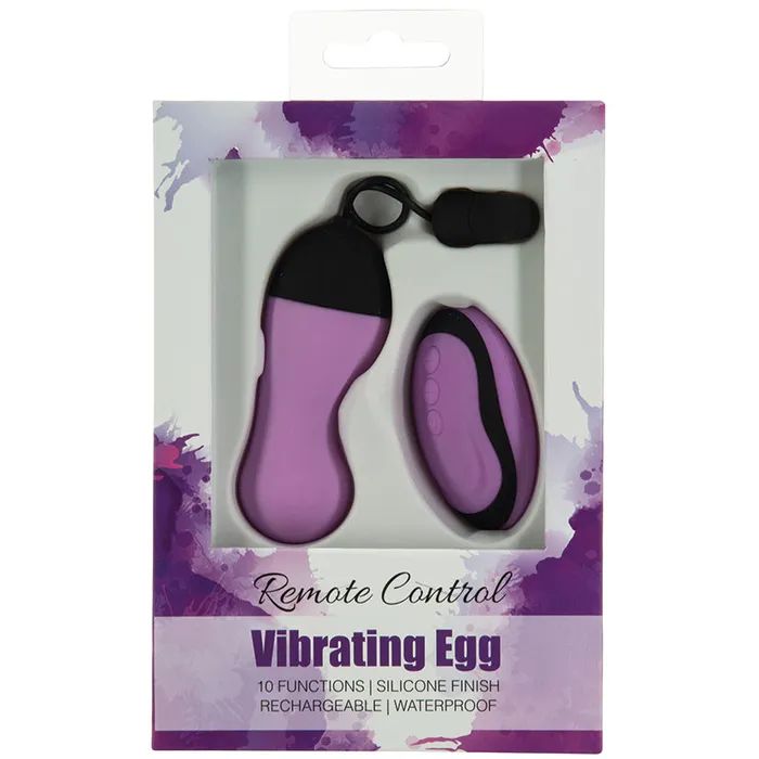 BMS Remote Control Vibrating EggPurple Female Sex Toys