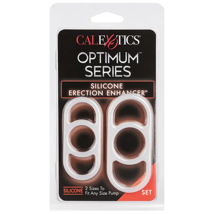 CAL EXOTICS Anal Optimum Series Silicone Erection Enhancer Set of 2