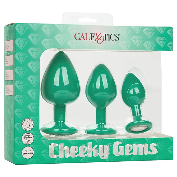 CAL EXOTICS Vibrators Cheeky GemsGreen
