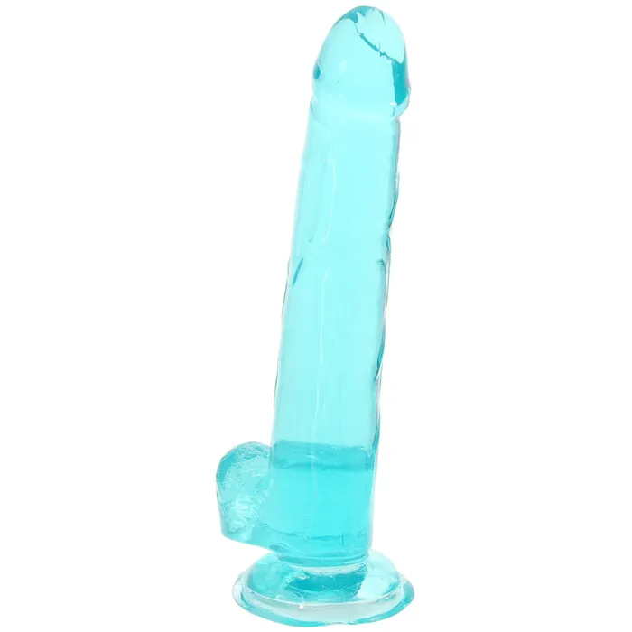 CalExotics Dildos Size Queen 8 Inch Jelly Dildo in Teal