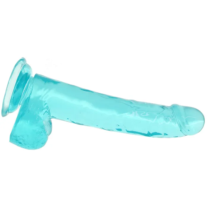 CalExotics Dildos Size Queen 8 Inch Jelly Dildo in Teal