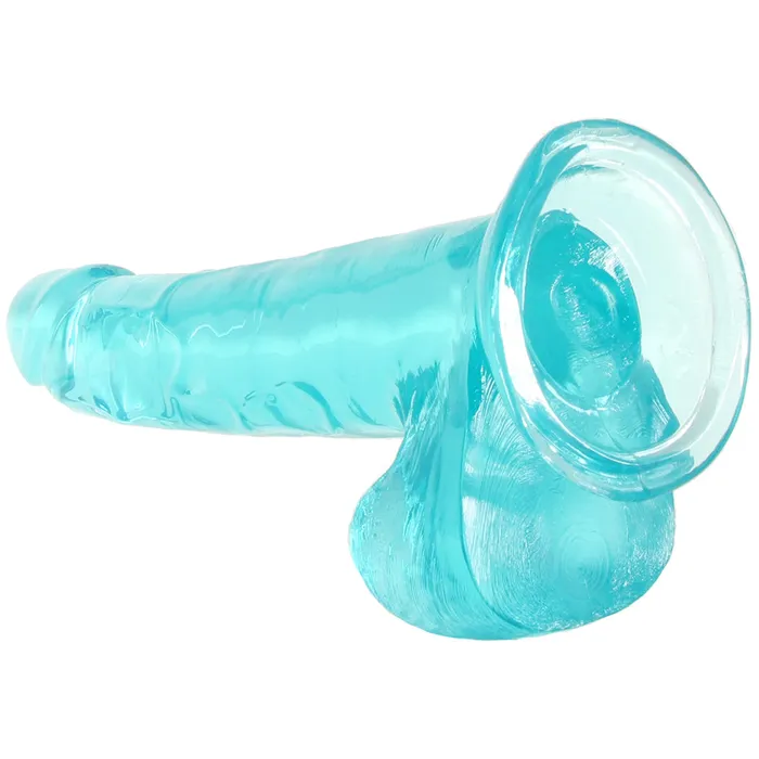 CalExotics Dildos Size Queen 8 Inch Jelly Dildo in Teal