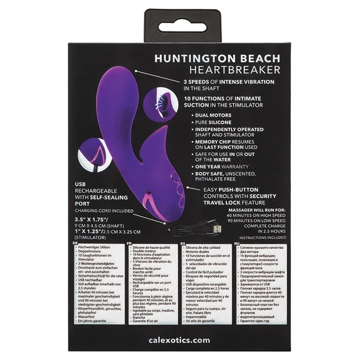 California Dreaming Huntington Beach Heartbreaker CAL EXOTICS Vibrators