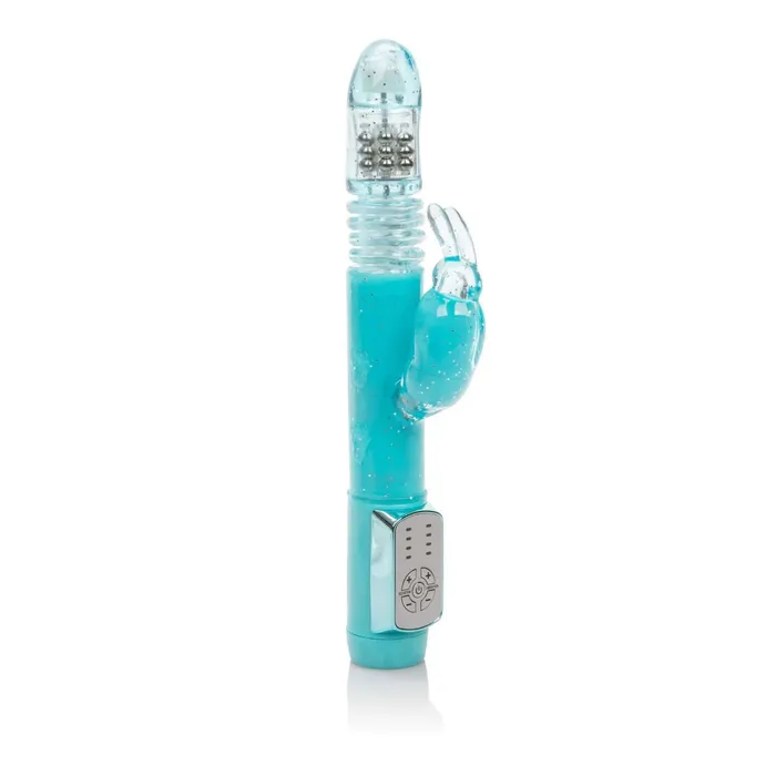 California Exotic Novelties Dazzle Xtreme Thruster Blue Rabbit Vibrator Vibrators
