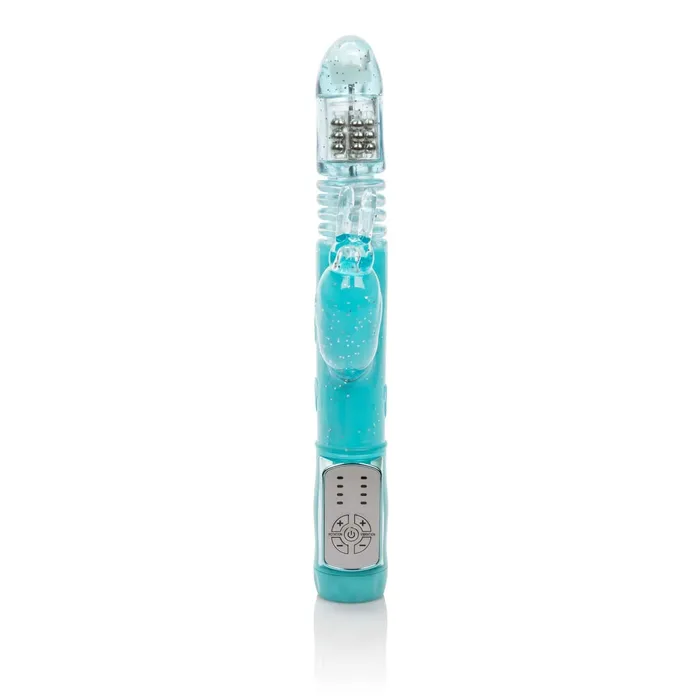 California Exotic Novelties Dazzle Xtreme Thruster Blue Rabbit Vibrator Vibrators
