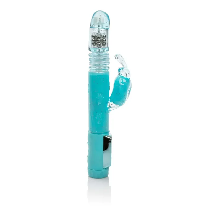 California Exotic Novelties Dazzle Xtreme Thruster Blue Rabbit Vibrator Vibrators