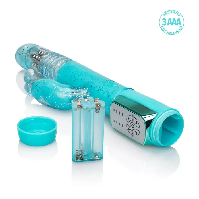 California Exotic Novelties Dazzle Xtreme Thruster Blue Rabbit Vibrator Vibrators