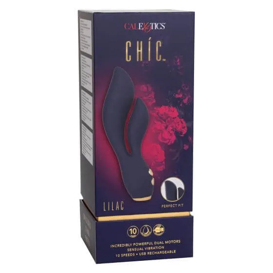 California Exotic Novelties Female Sex Toys Chic Lilac Rabbit Vibrator