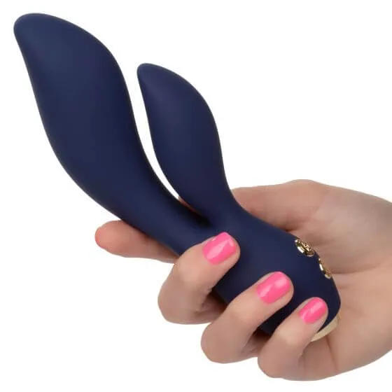 California Exotic Novelties Female Sex Toys Chic Lilac Rabbit Vibrator