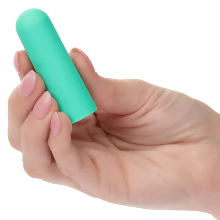 California Exotic Novelties Female Sex Toys Turbo Buzz Round Mini Bullet Green Compact Powerful 10Function Vibrator