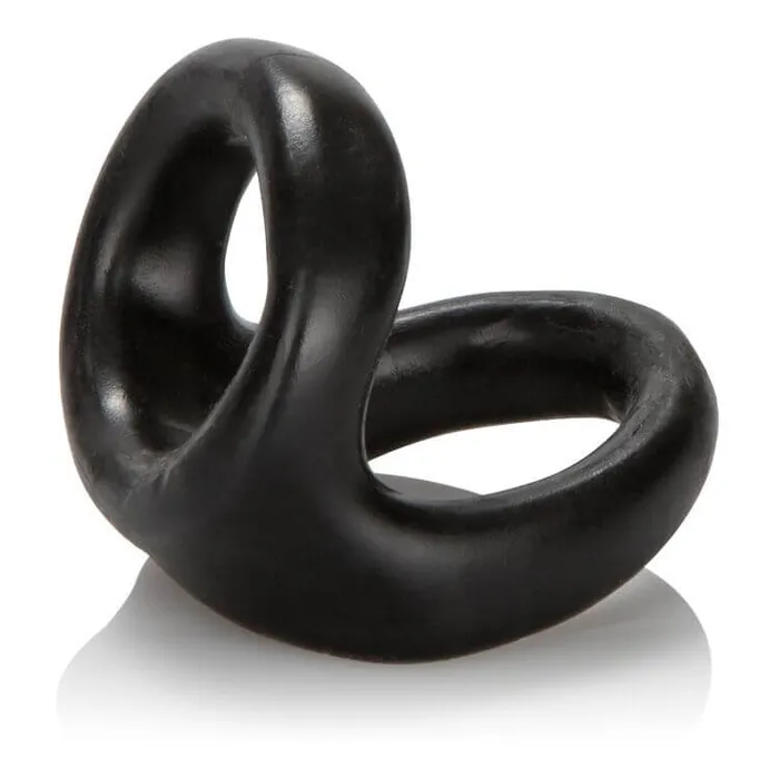 California Exotic Novelties Male Sex Toys COLT Snug Tugger Stretchy Double Cock Ring with Scrotum Support for Enhanced Performance