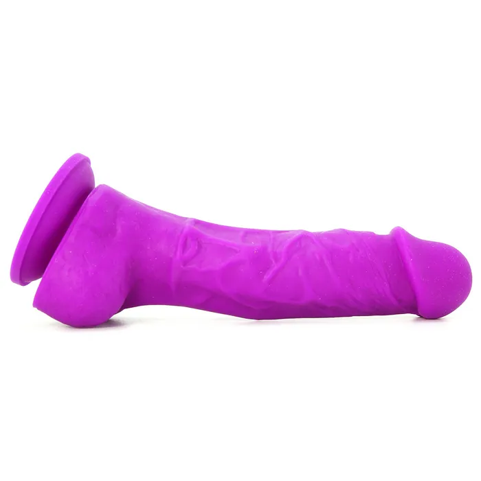 Colours 5 Inch Firm Silicone Dildo in Purple ns novelties Dildos