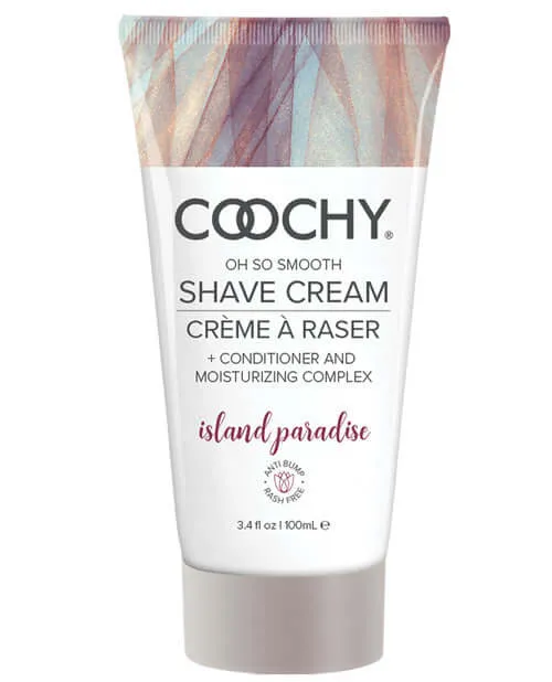 Coochy Shave Cream Island Paradise 34 oz Smooth RashFree Shave Classic Brands Vibrators Coochy Shave Cream Island Paradise 34 oz Smooth RashFree Shave Classic Brands Vibrators