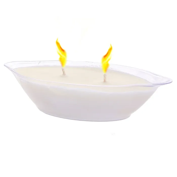 Couples Deeva Fuzu Massage Candle 4oz in Freshly Unscented