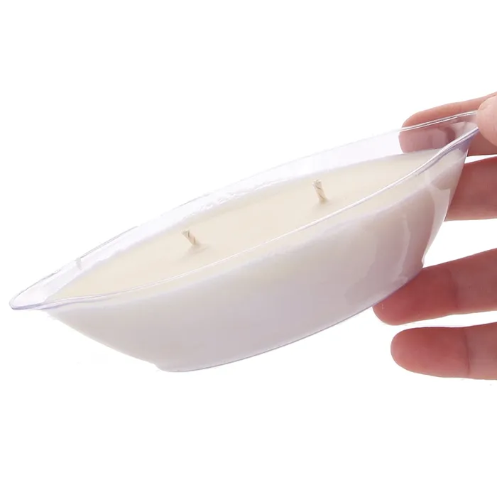 Couples Deeva Fuzu Massage Candle 4oz in Freshly Unscented