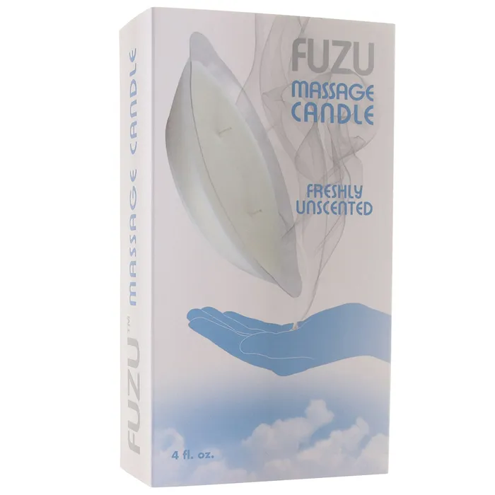 Couples Deeva Fuzu Massage Candle 4oz in Freshly Unscented