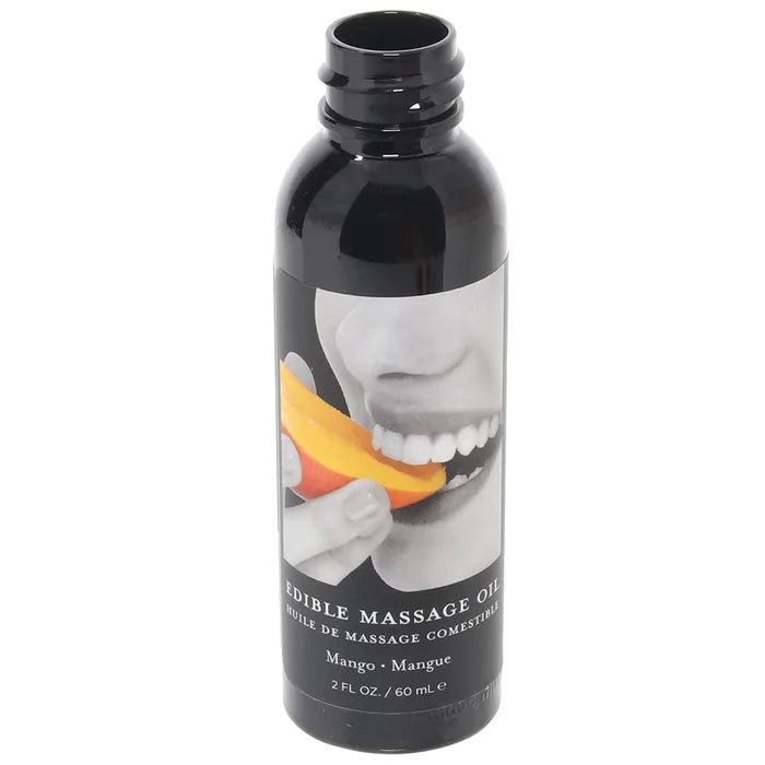 Couples Earthly Body Edible Massage Oil 2oz60ml in Mango