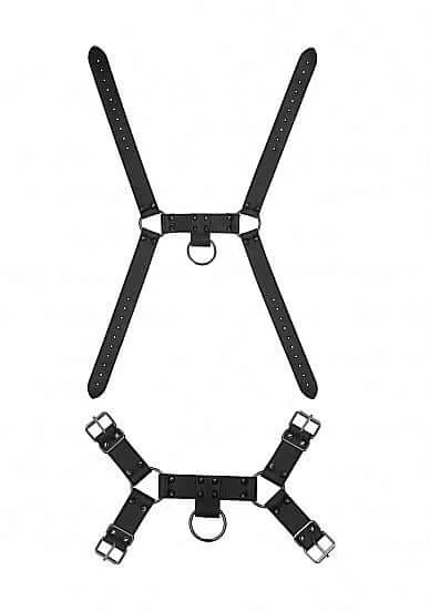 Couples Ouch Skulls and Bones Male Harness with Spikes Black SHOTS AMERICA Couples Ouch Skulls and Bones Male Harness with Spikes Black SHOTS AMERICA