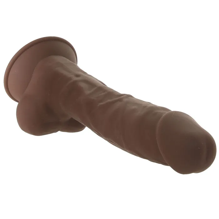 Doc Johnson SILEXD The Original 7 Inch Model 1 Dildo in Chocolate Dildos