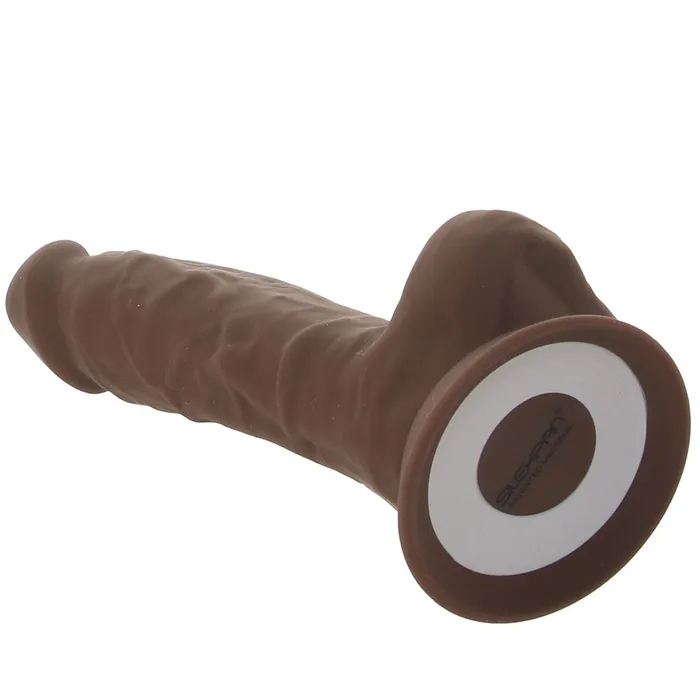 Doc Johnson SILEXD The Original 7 Inch Model 1 Dildo in Chocolate Dildos