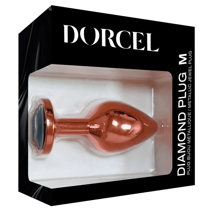 DORCEL Anal Dorcel Diamond PlugRose Gold Medium