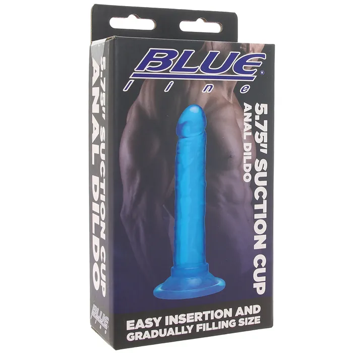 Electric Eel Anal Blue Line 575 Inch Anal Dildo