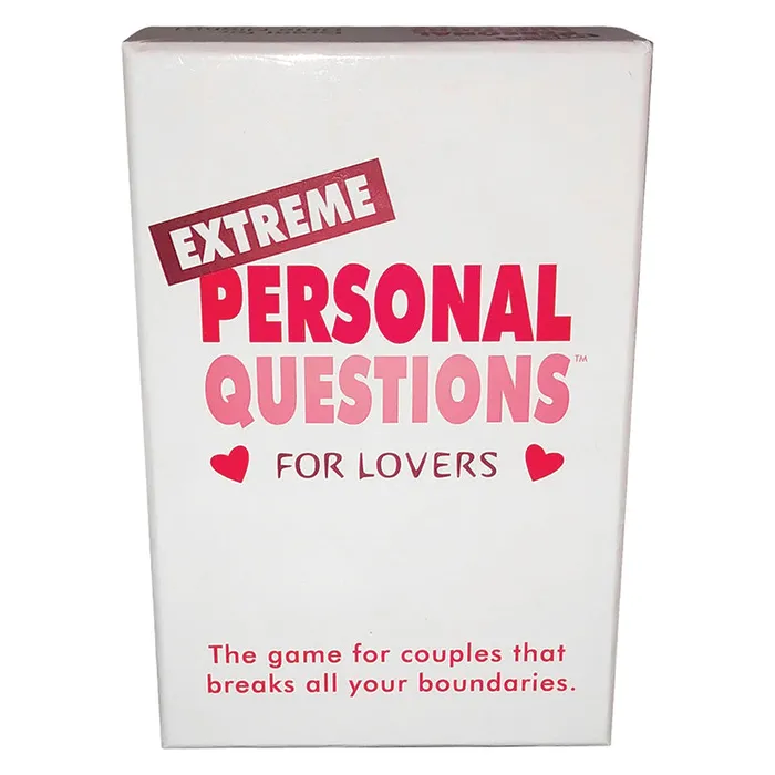 Extreme Personal Questions For Lovers KHEPER GAMES Anal