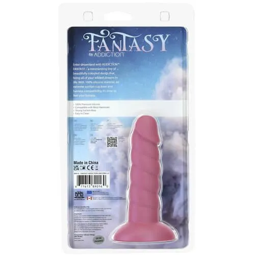 Fantasy Addiction 55 inches Unicorn Dong Purple with Bullet Vibrator BMS Enterprises Dildos