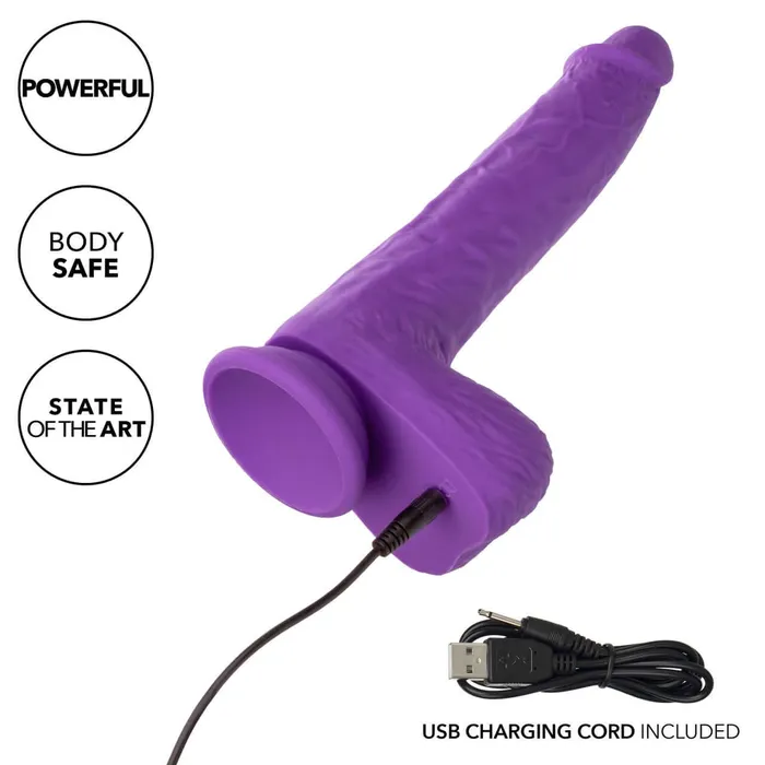 Female Sex Toys California Exotic Novelties Gyrating Thrusting Silicone Studs Rechargeable Intense Pleasure from CalExotics
