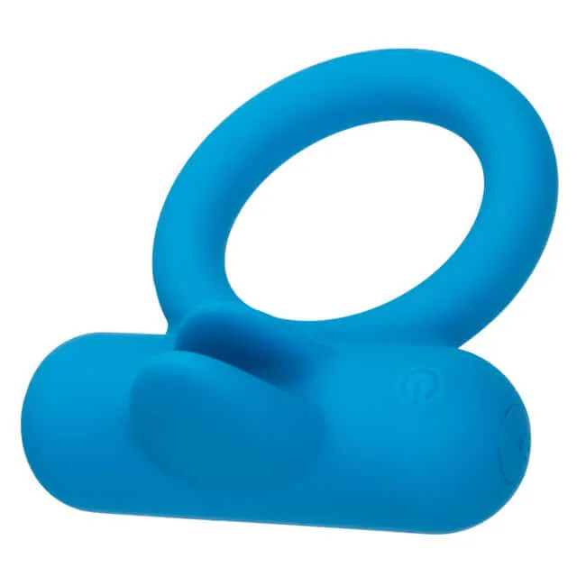 Female Sex Toys California Exotic Novelties Silicone Rechargeable Double Trouble Couples Vibrating Enhancer 12 Intense Functions