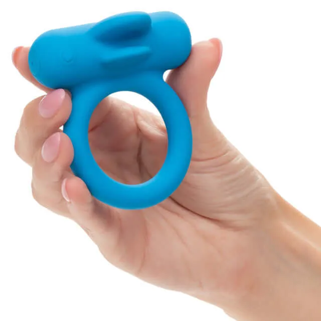 Female Sex Toys California Exotic Novelties Silicone Rechargeable Double Trouble Couples Vibrating Enhancer 12 Intense Functions