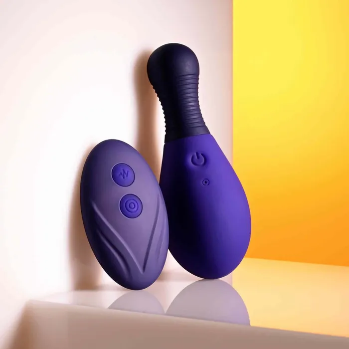 Female Sex Toys Evolved Novelties Selopa Egg Me On Remote Control Vibrating Egg with 12 Speeds Textured Handle
