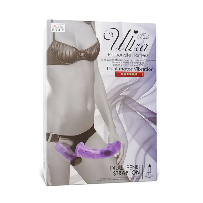 Female Sex Toys GHETTOFF Dual Motor Flesh Color Strap On with Two Vibrating Dildos Female Sex Toys GHETTOFF Dual Motor Flesh Color Strap On with Two Vibrating Dildos