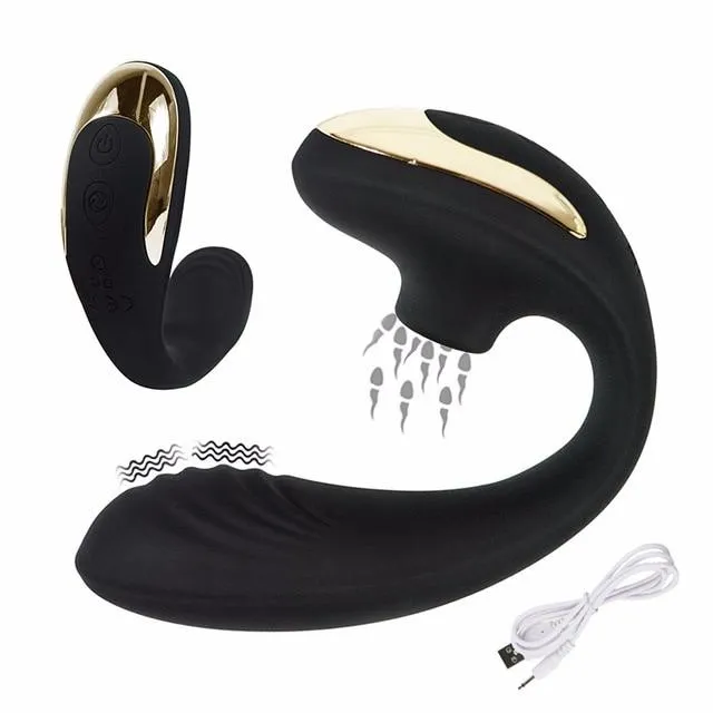 Female Sex Toys Vibratoy Shop Remote Control Sucker Vibrator