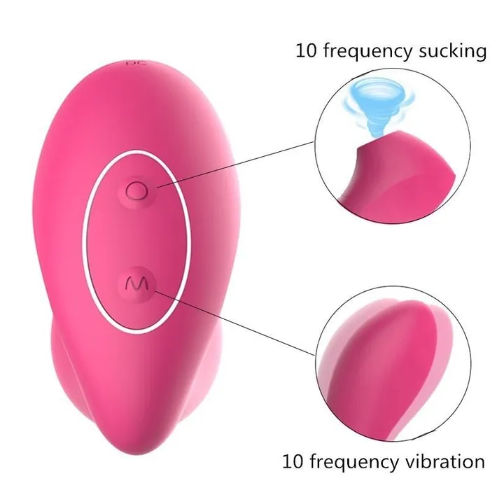 Female Sex Toys Vibratoy Shop Remote Control Sucker Vibrator