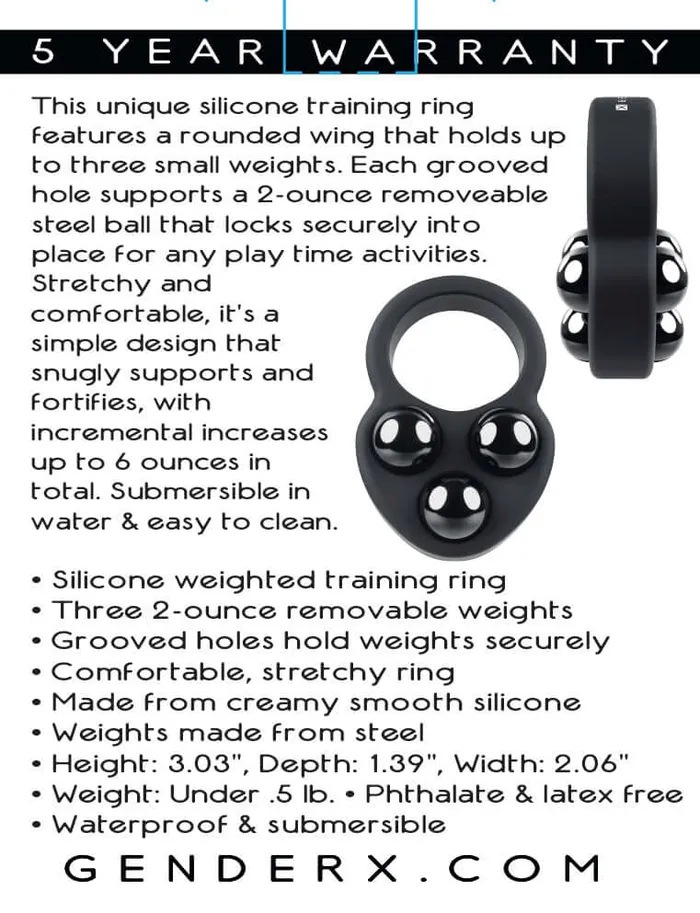 Gender X Workout Ring Evolved Novelties Male Sex Toys
