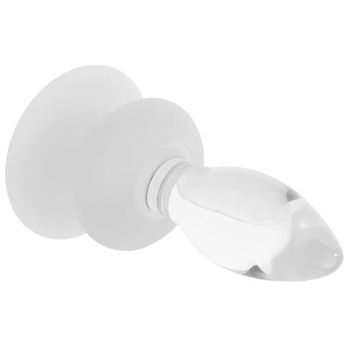 Icicles No 91 Glass Plug in Clear Pipedream Anal