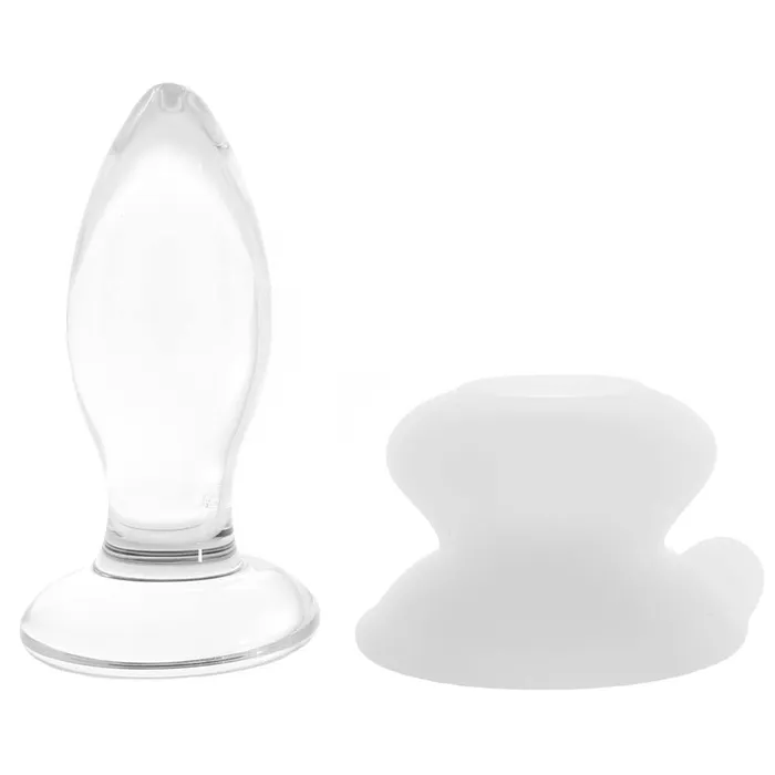 Icicles No 91 Glass Plug in Clear Pipedream Anal
