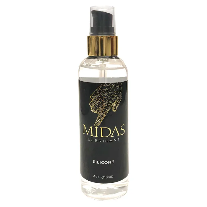LITTLE GENIE Female Sex Toys Midas Silicone Lube 4oz