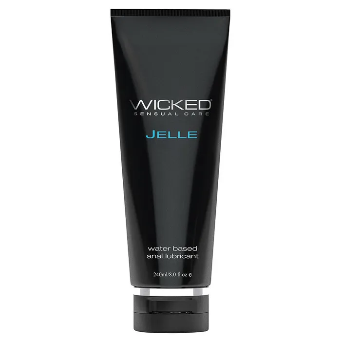 Lubricants WICKED SENSUAL Wicked Jelle Waterbased Anal Lubricant 8oz